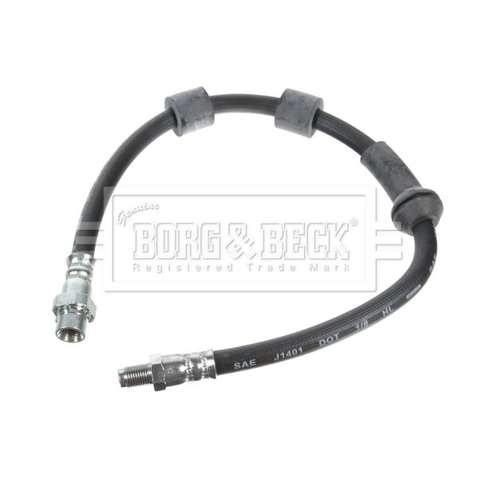 Borg & Beck Brake Hydraulic Hose Line Front Right BBH7391
