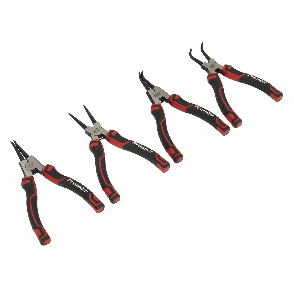Sealey Circlip Pliers Set 180mm 4pc AK8457