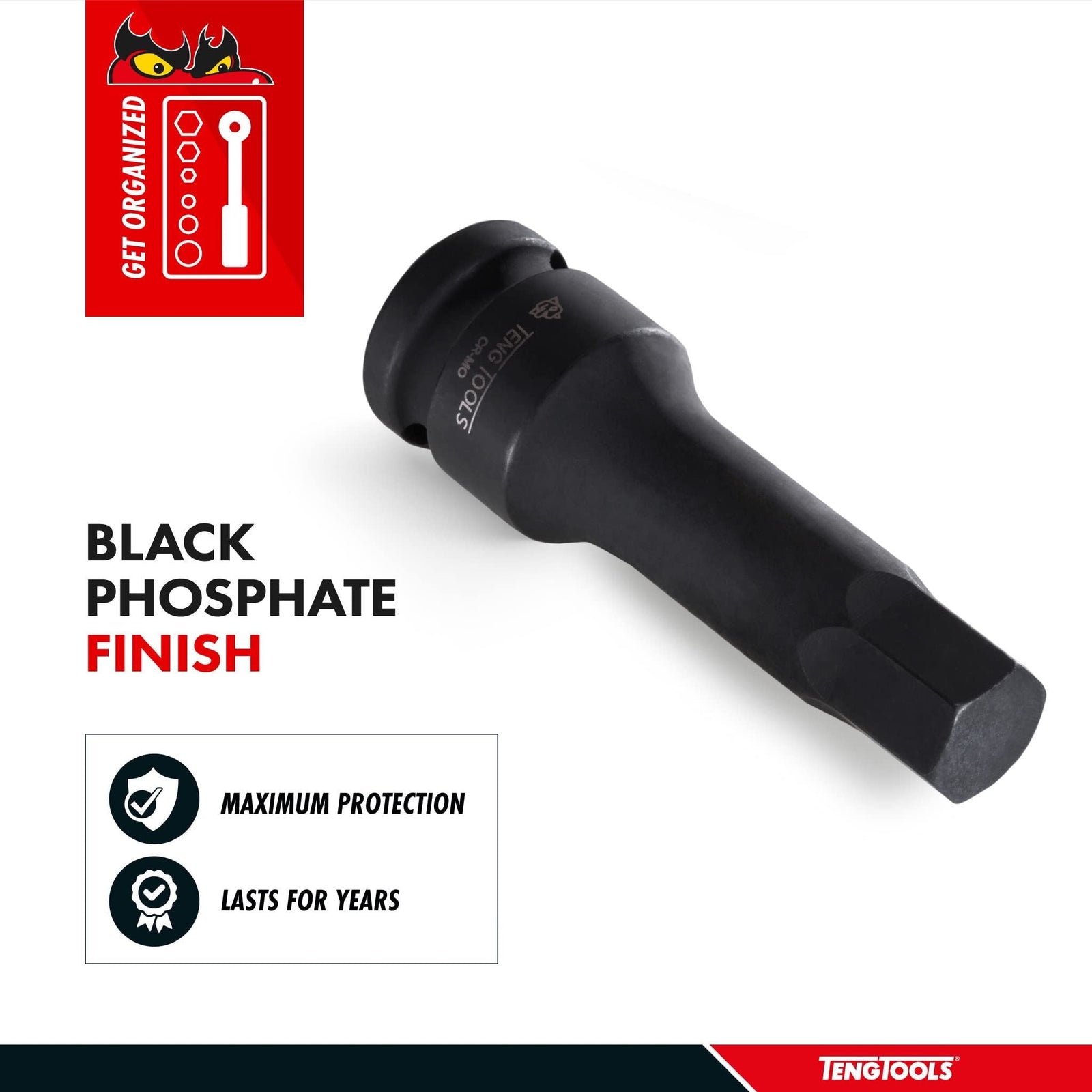 Teng Tools 1/2" Hex Impact Socket DIN AF 5/16"