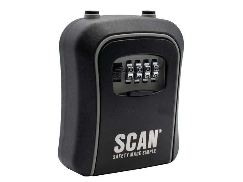 Scan 4 Wheel Combination Keysafe with Removable Shackle