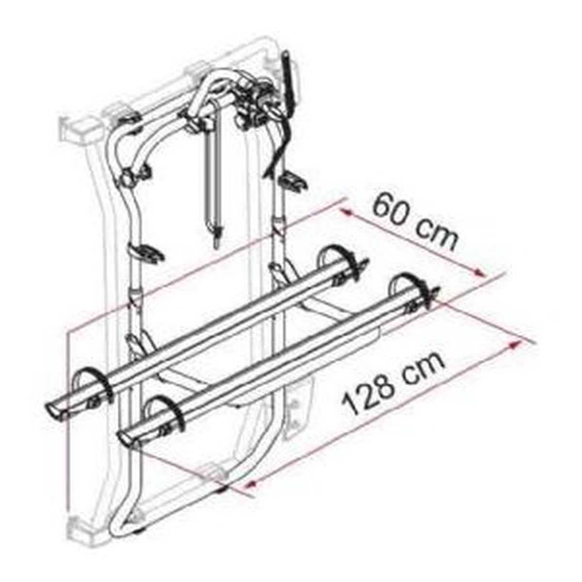 Fiamma Carry-Bike Frame Deep Black 02096-35A