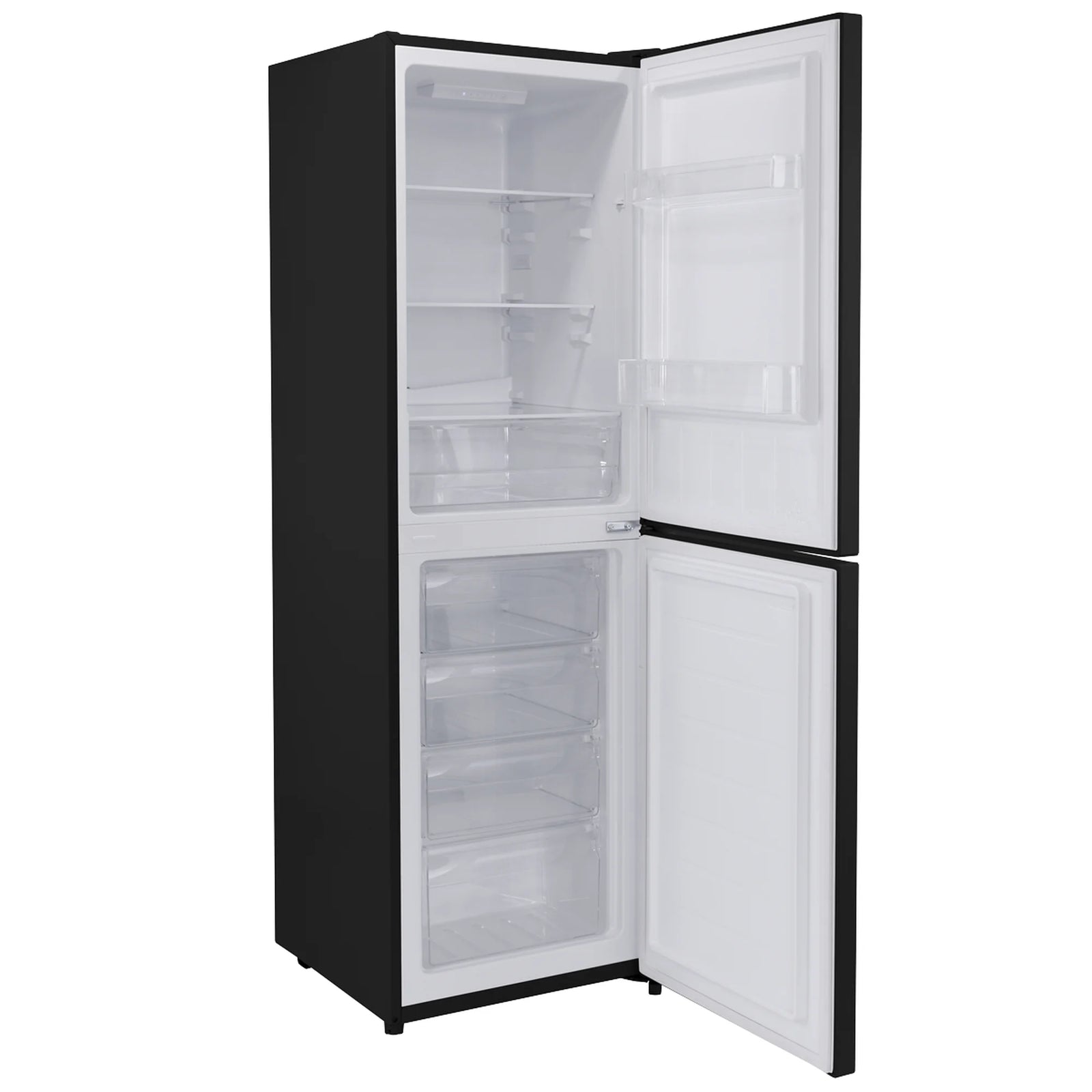 Baridi 50/50 Smart Frost Fridge Freezer 254L Capacity - Black