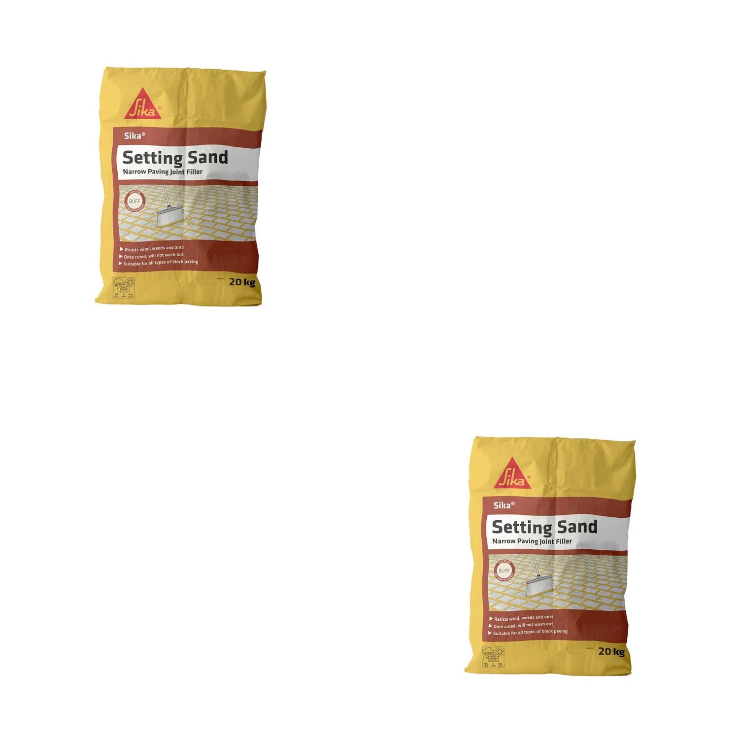 Everbuild Sika Sika Setting Sand Buff 20kg - 442722