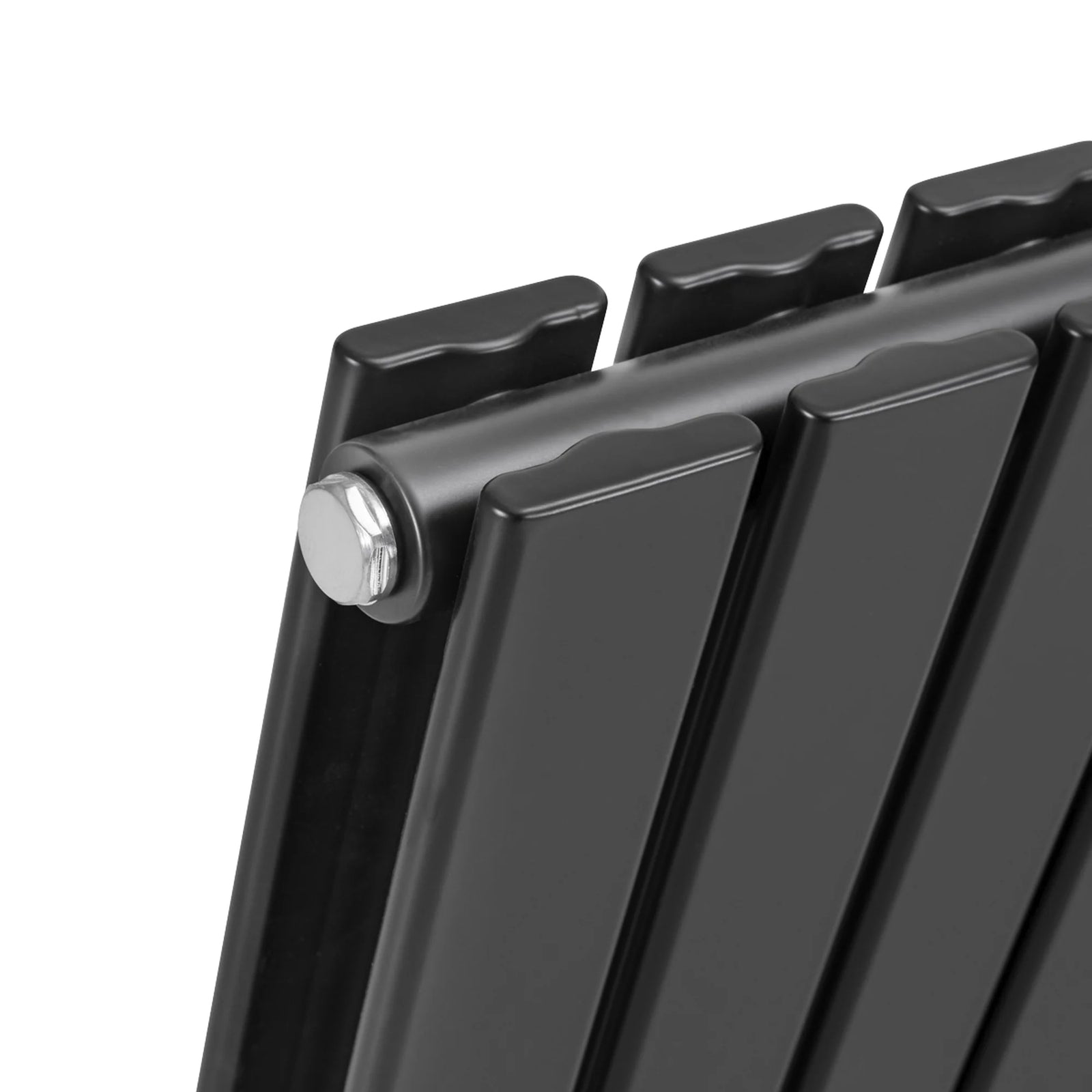Baridi Horizontal Radiator 600 x 700mm Black DH345