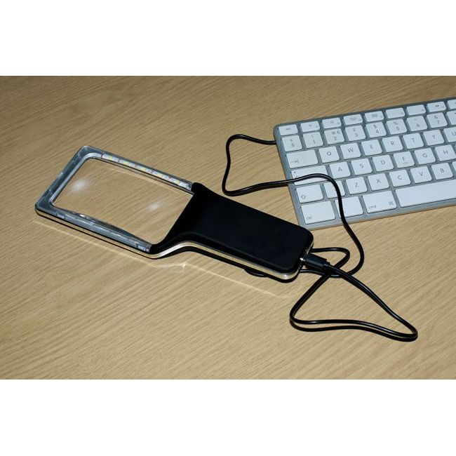 Laser Rechargeable Magnifying Glass 7934