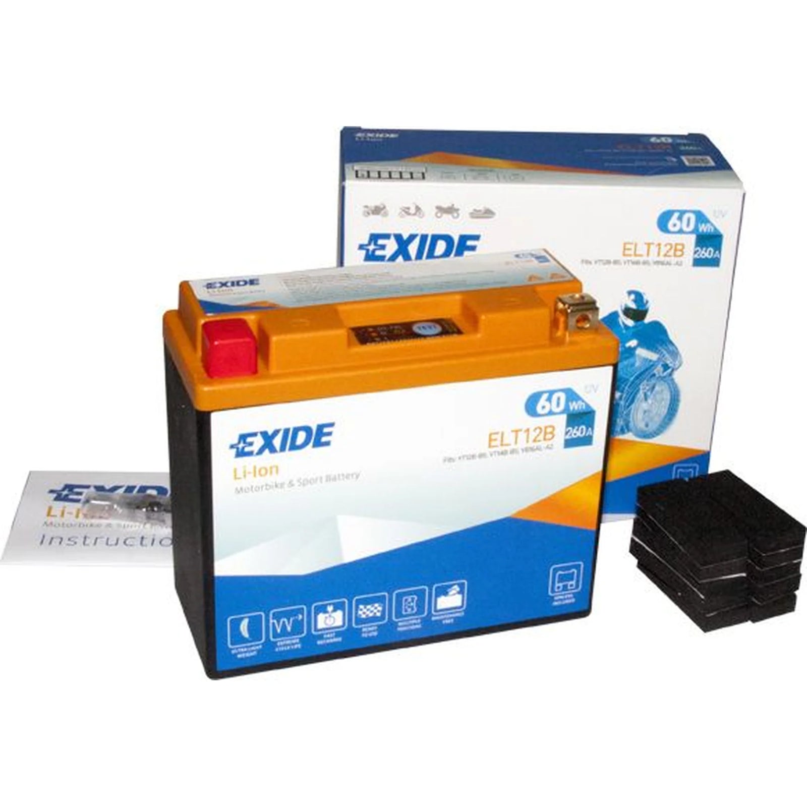 Exide Battery 12V 5Ah 260A ELT12B