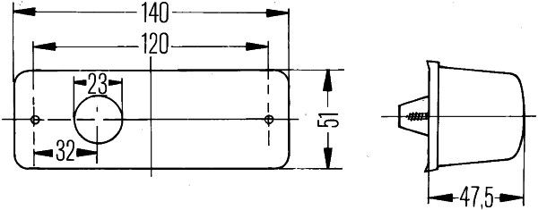 Hella Auxiliary Direction Indicator Connectors 2BM 006 692-027