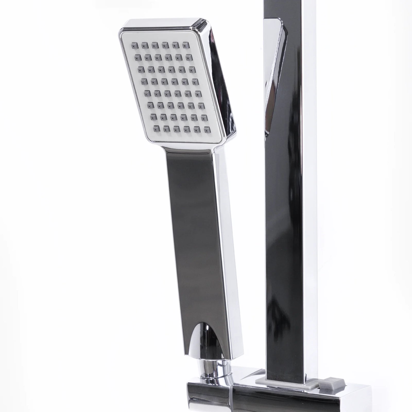 Baridi Thermostatic Shower Mixer Set 20x20cm Square Head