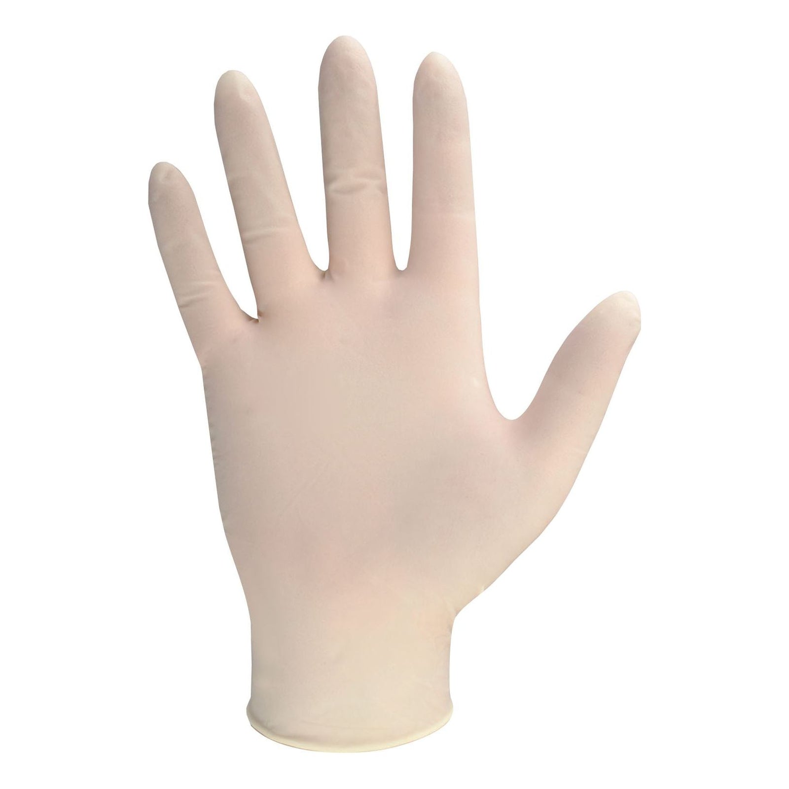 Bodyguards Powder Free White Latex Disposable Gloves Medium Box of 100