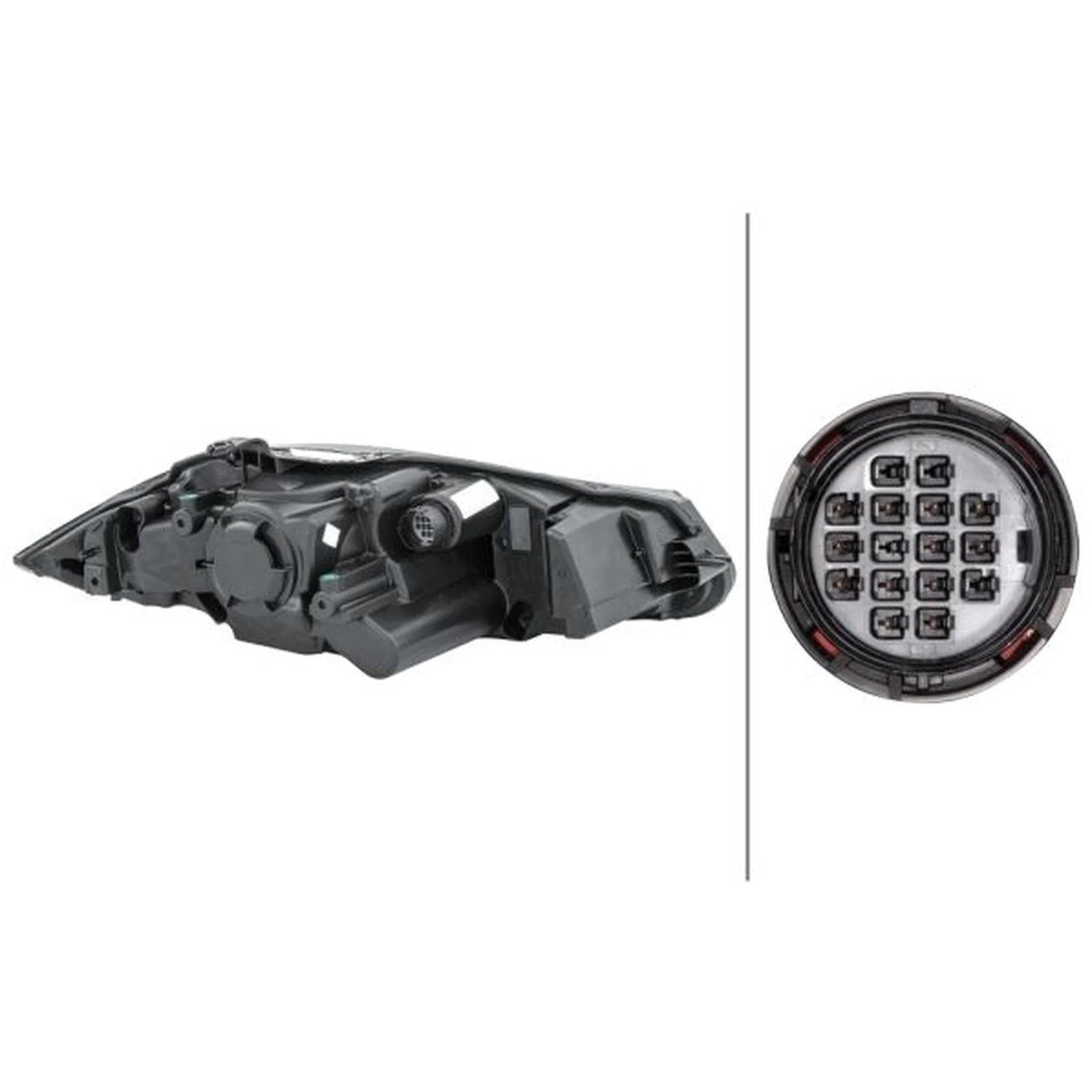 Hella Headlight Headlamp LED Left 1EL 354 815-071