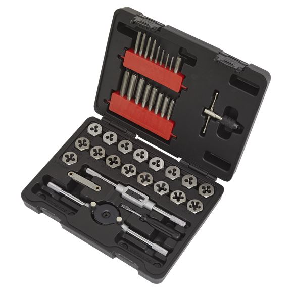 Sealey Tap & Hex Die Set 39pc - Metric AK3039HM