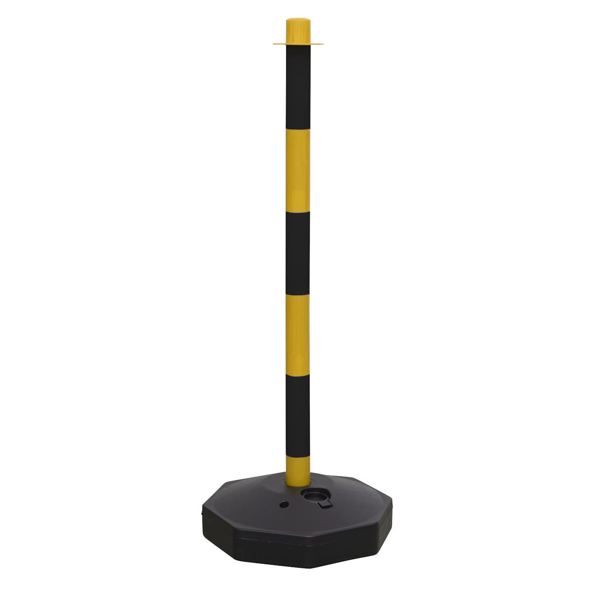Sealey Post with Base - Black/Yellow BYPB01
