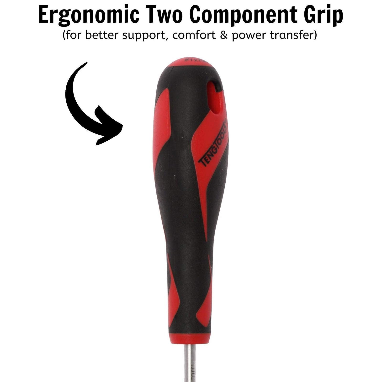 Teng Tools PH Screwdriver PH1 x 75mm M