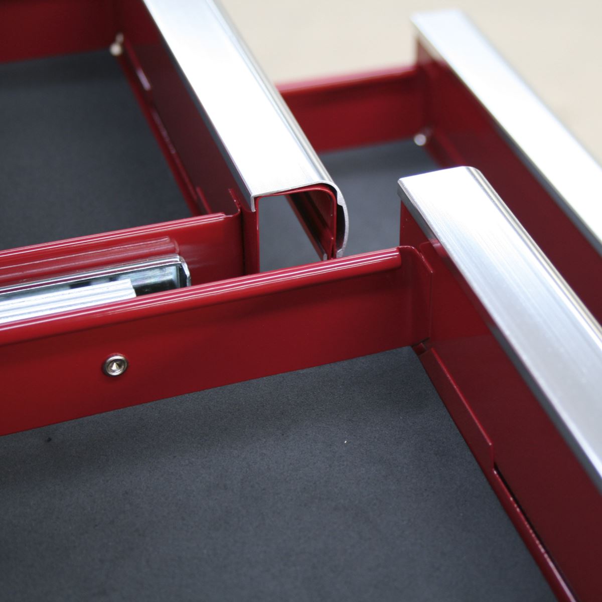 Sealey Topchest 6 Drawer with Ball-Bearing Slides - Red