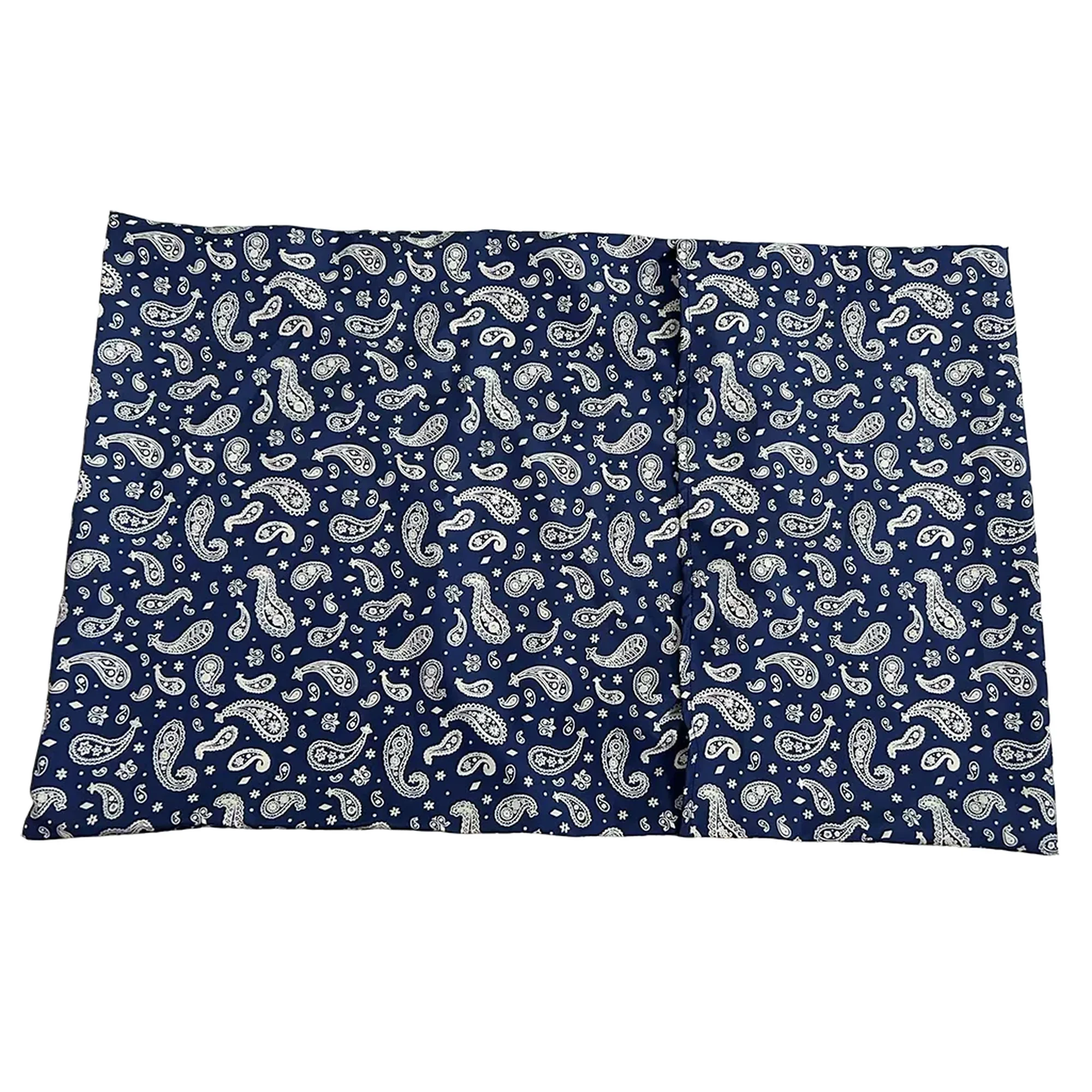Quest Newfoundland Sleeping Bag & Pillow Case 200x100cm Navy Paisley