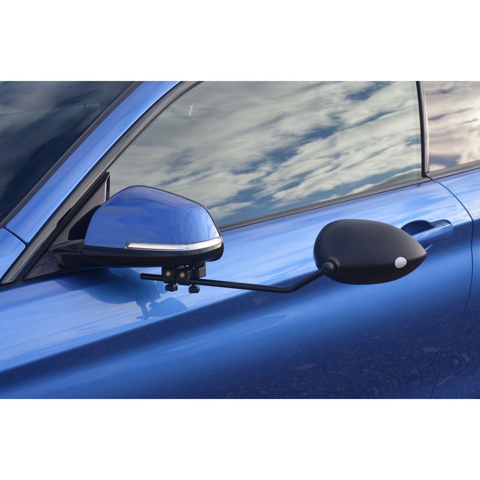2x Milenco Aero 4 Towing Mirrors Caravan Trailer Convex Glass +Storage/Carry Bag