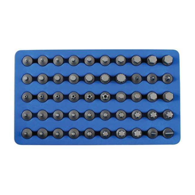 Laser Stubby Bit Set 1/4"D 50pc 7653