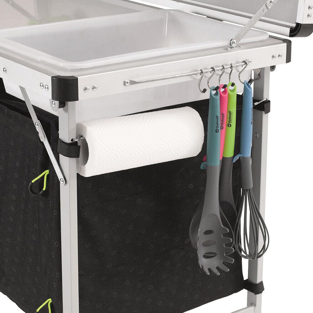 Outwell Drayton Portable Folding Kitchen Unit With Storage 531177