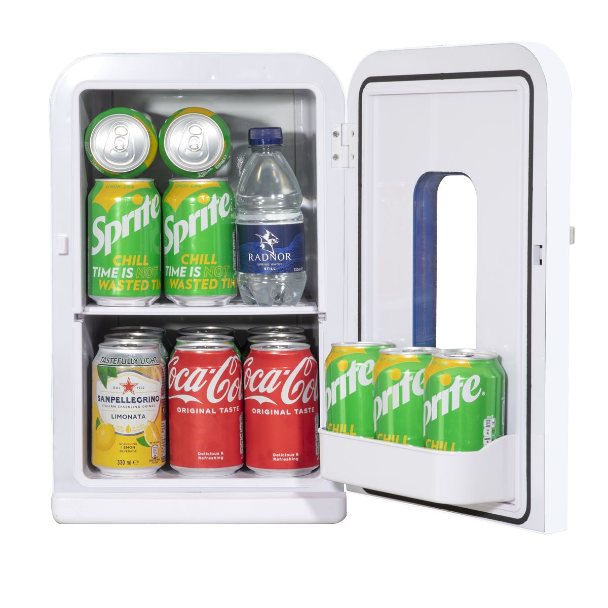 Baridi Mini Fridge/Warmer 15L Capacity 12V/230V - White DH94