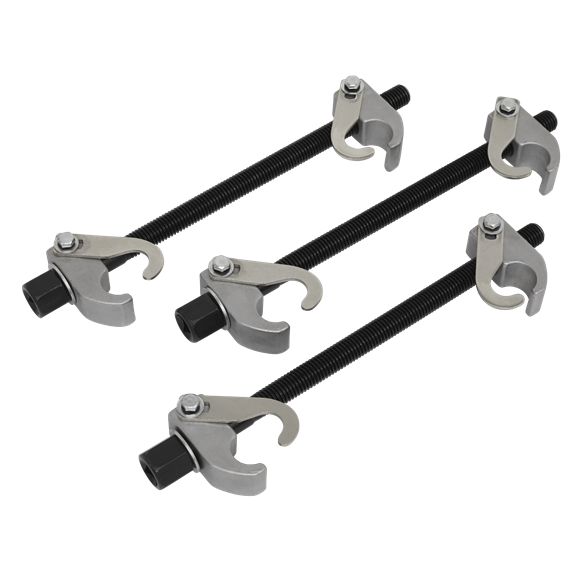 Sealey Coil Spring Compressor 3pc with Safety Hooks AK384