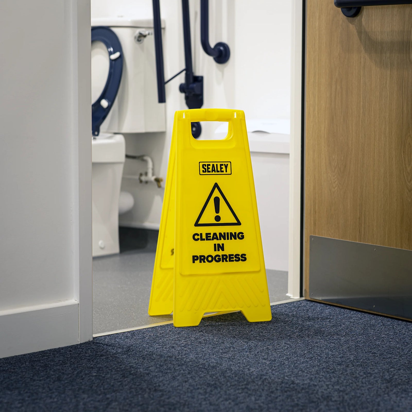 Sealey Wet Floor Signs Pack of 2 - 620 x 300mm