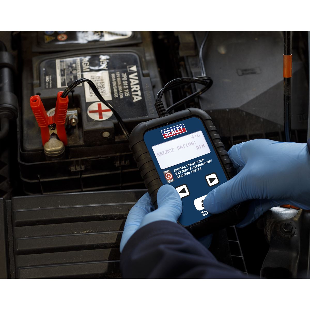 Sealey Digital Start/Stop Battery & Alternator/Starter Tester 12/24V BT2011