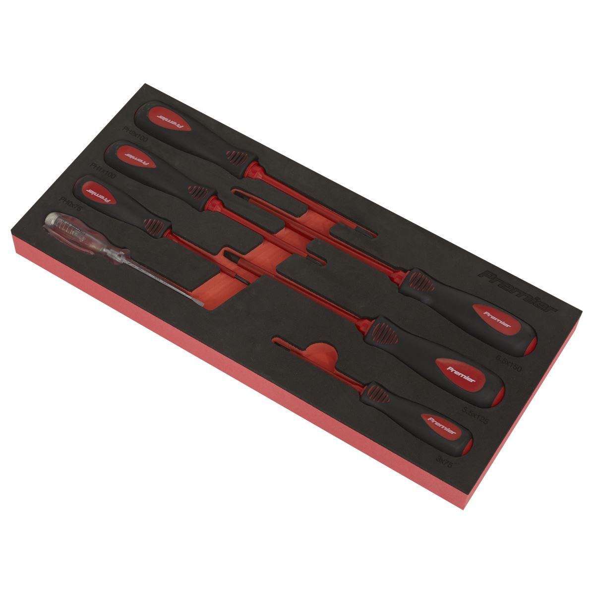 Sealey Premier Premier Screwdriver Set 7pc - VDE Approved TBTE04