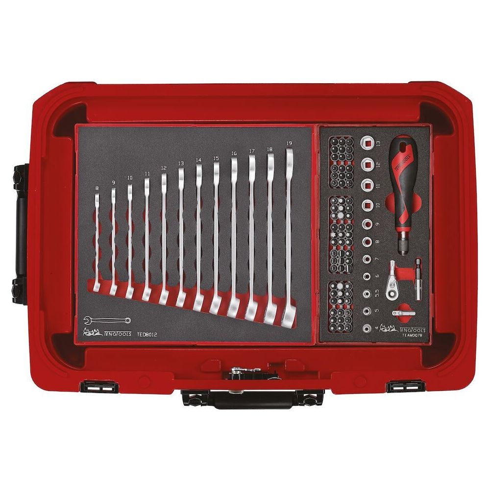 Teng Tools MECCA PRO TC-9 FOAM Tool Kit 226 Pieces