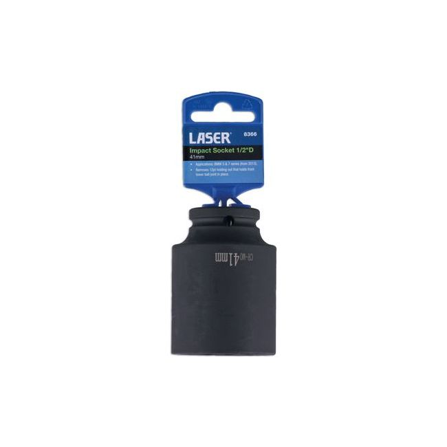 Laser Impact Socket 1/2"D 41mm 8366