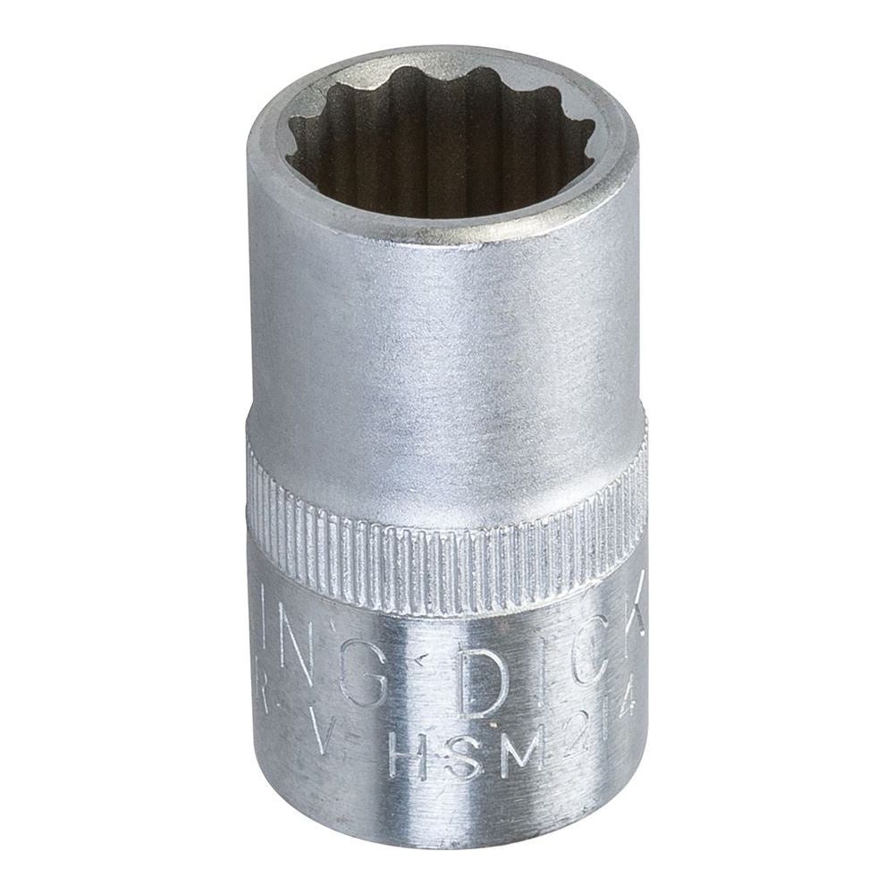 King Dick Socket SD 1/2" Metric 12pt 14mm