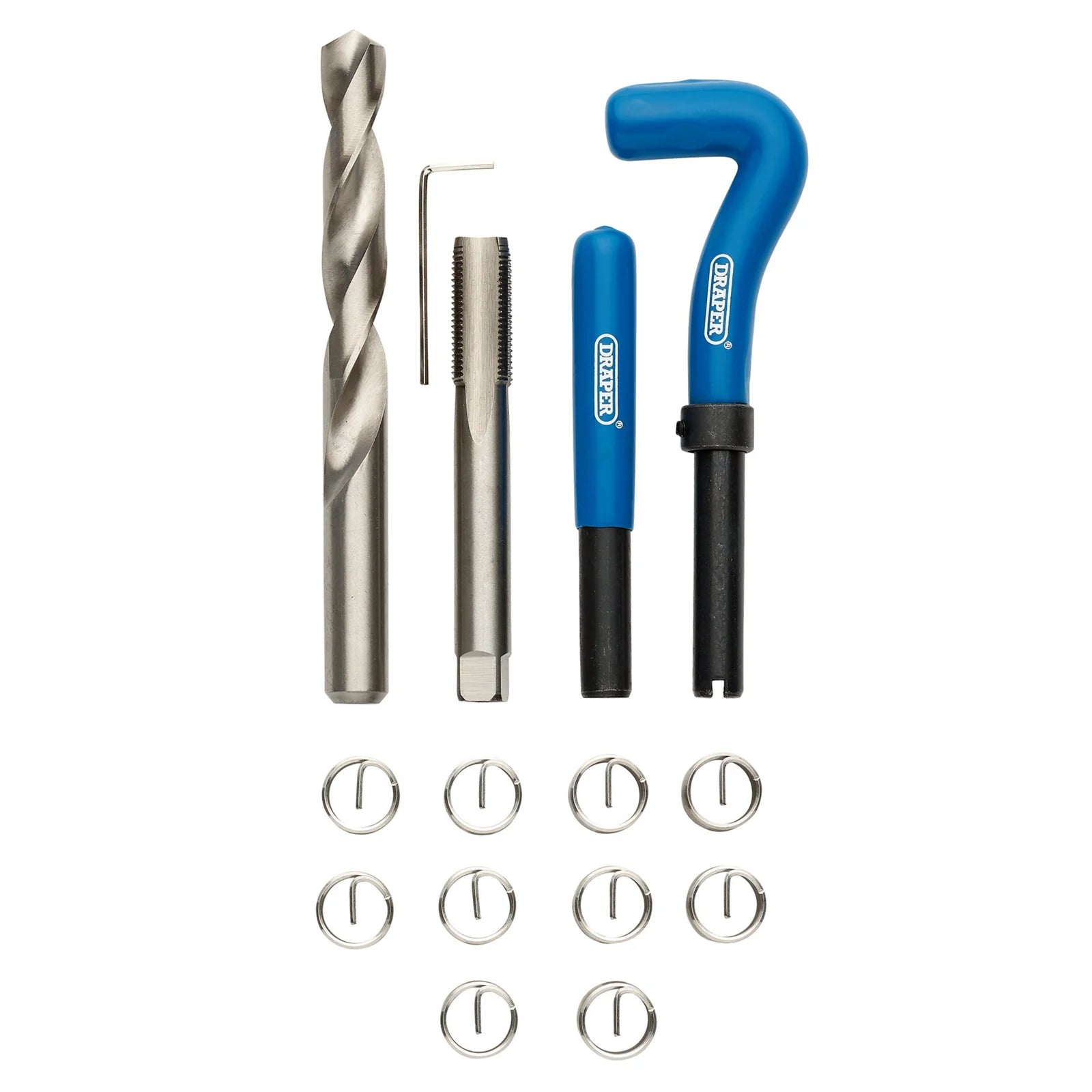 Draper Metric Thread Repair Kit, M14 x 1.25 (15 Piece) - DHCK-A