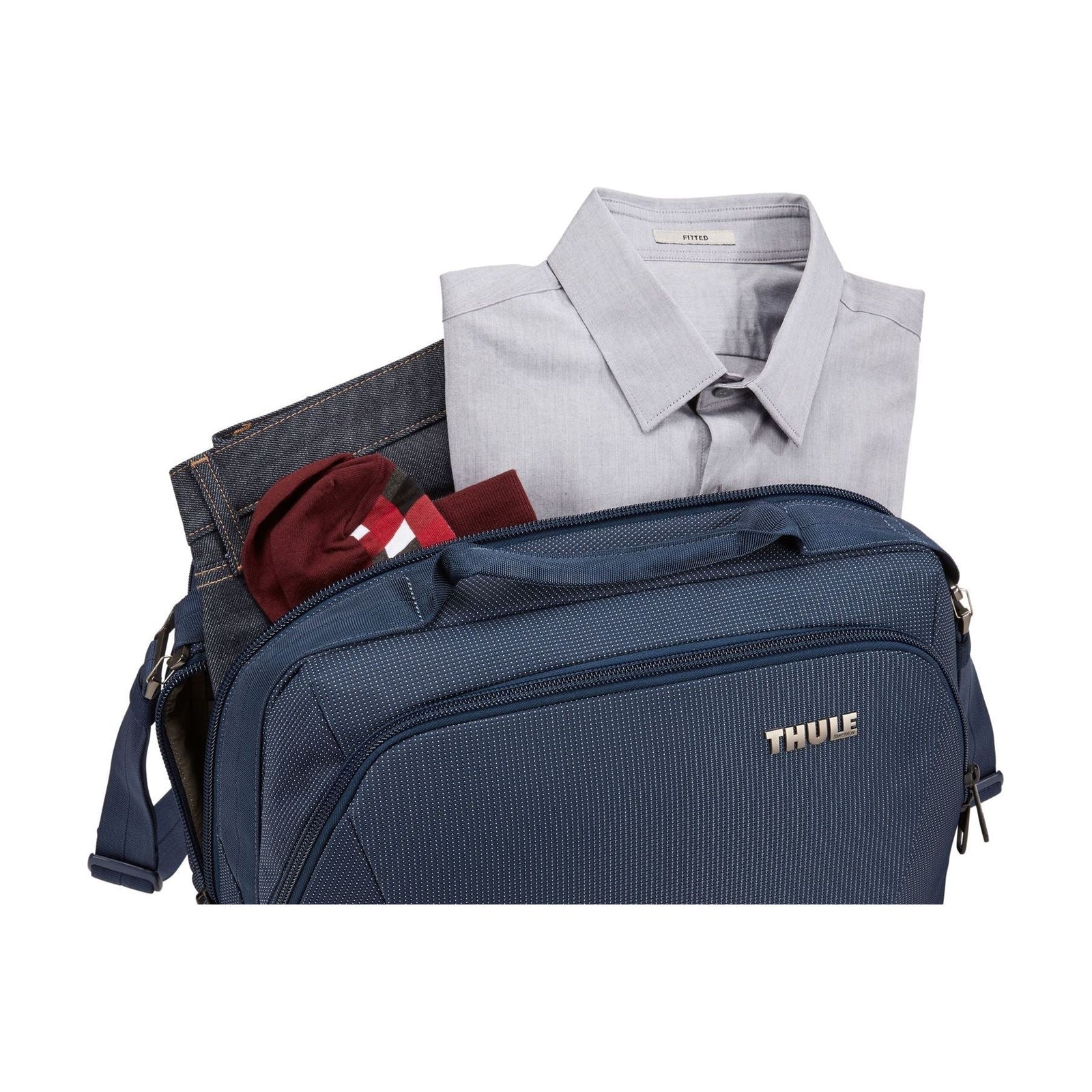 Thule Crossover 2 Boarding Bag Dress Blue Carry-on Luggage