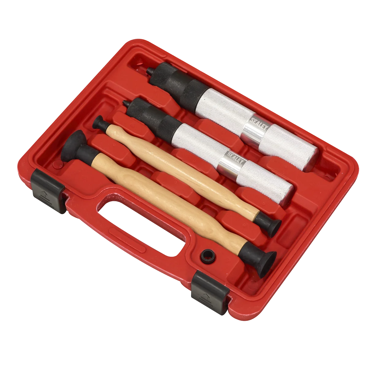 Sealey Valve Collet Remover/Installer Set 5 Piece with Suction Cups