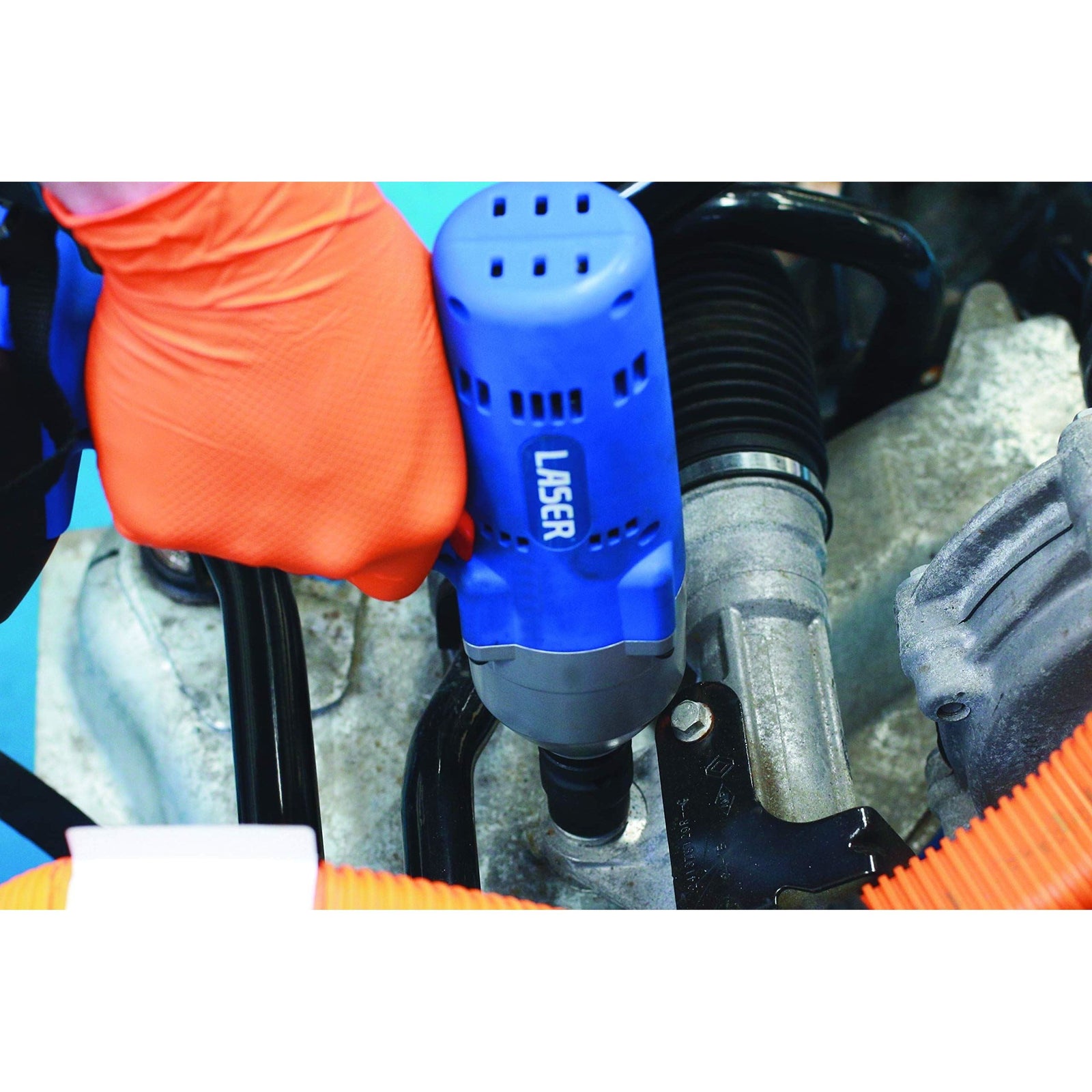 Laser Impact Socket Set 1/2"D 10pc 7609