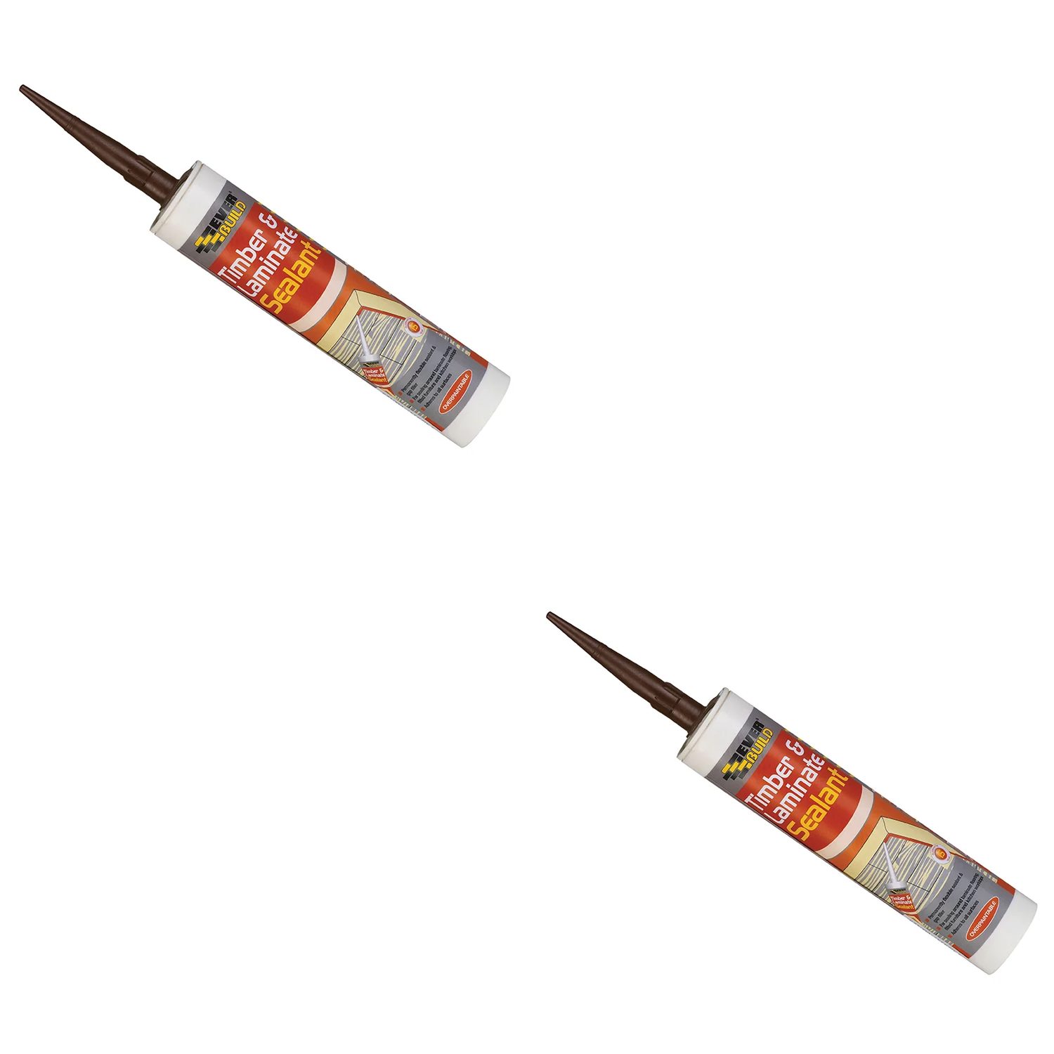Everbuild Sika Timber & Laminate Sealant Oak 290ml - 483199
