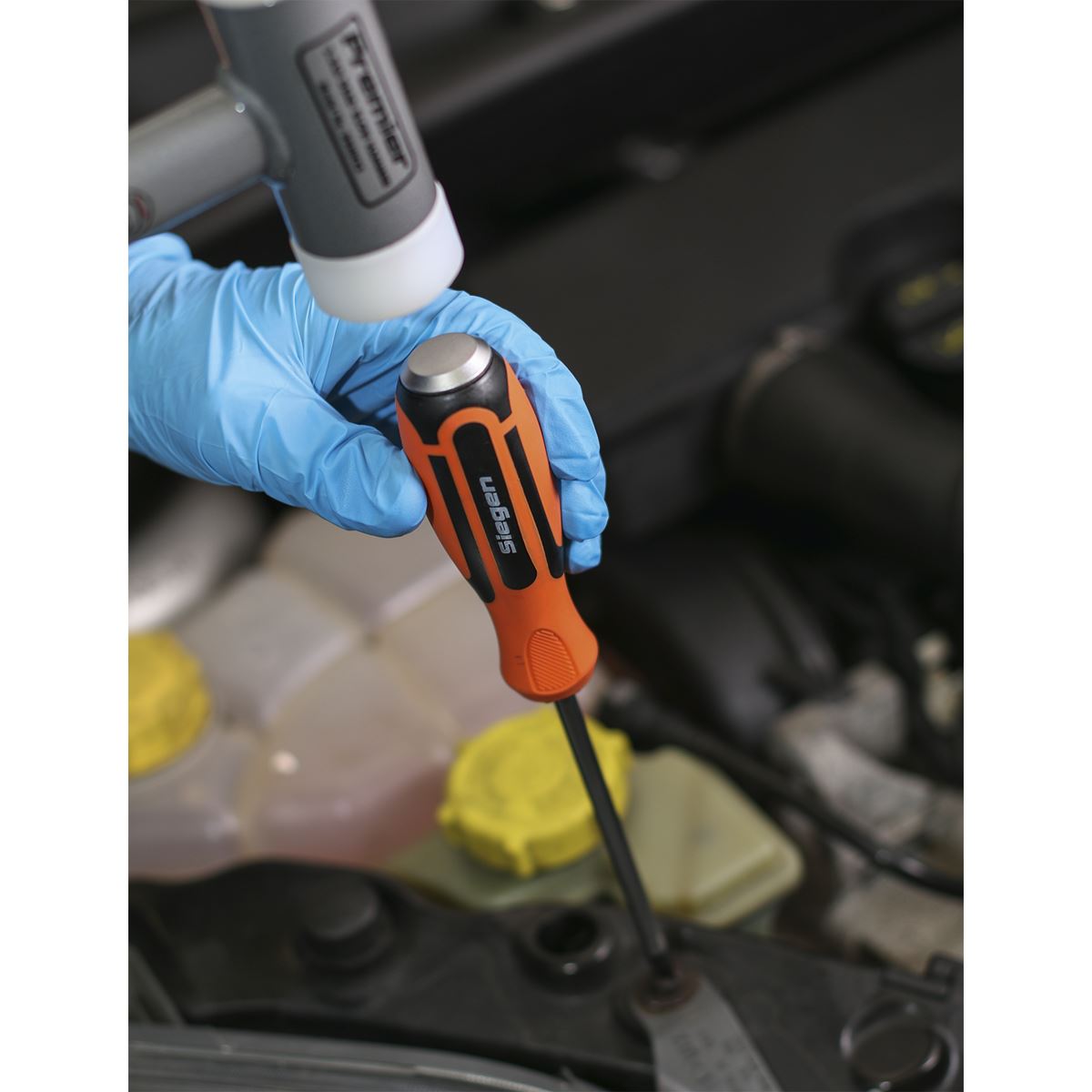 Seigen by Sealey Hammer-Thru Screwdriver, Hex Key & Bit Set 44pc S01106