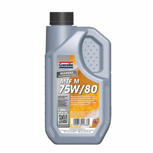 2 x Granville MTF M 75W/80 Gear Box Oil Lubricant Manual Transmission Fluid 1L