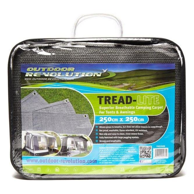 Outdoor Revolution 260cm x 250cm Treadlite - Grey Tent  Groundsheet