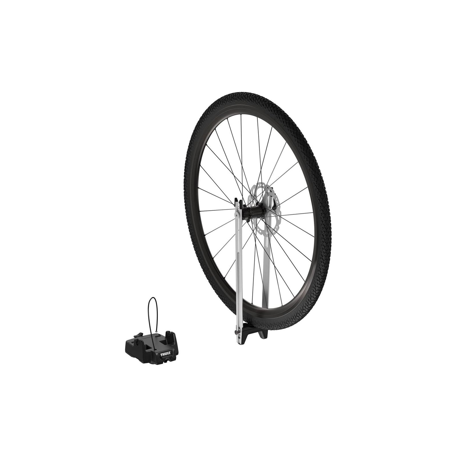 Thule Front Wheel Holder front wheel holder roof bike rack aluminium Roof Bike Rack