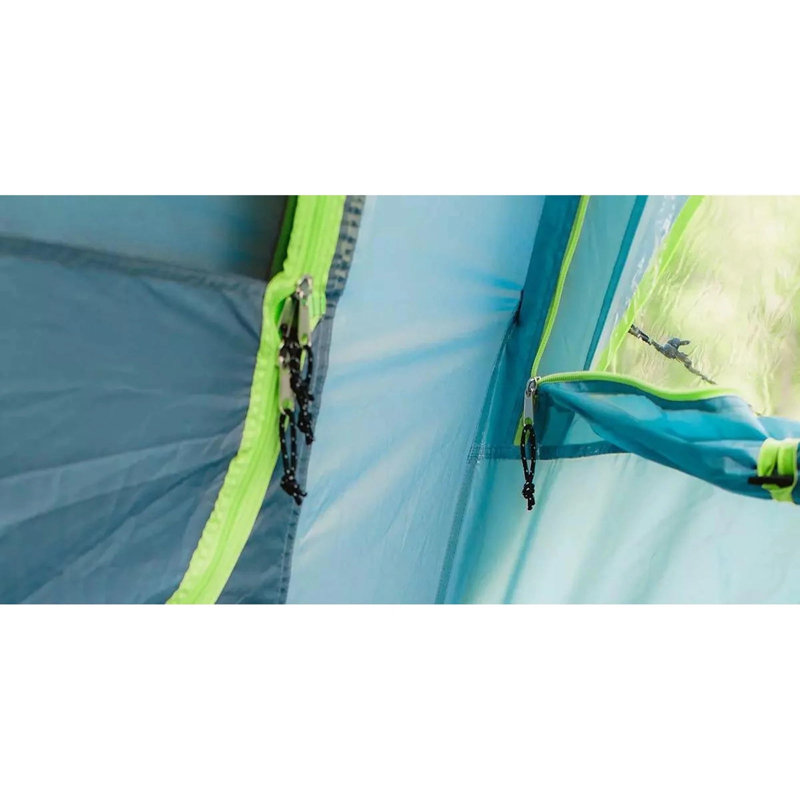 Coleman Tunnel Tent Meadowood 4L 4 Person Black Out Bedrooms Grey