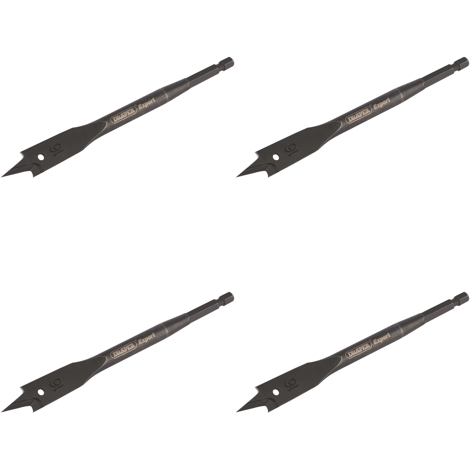 Draper Expert Flat Wood Bit, 10-32 x 150mm