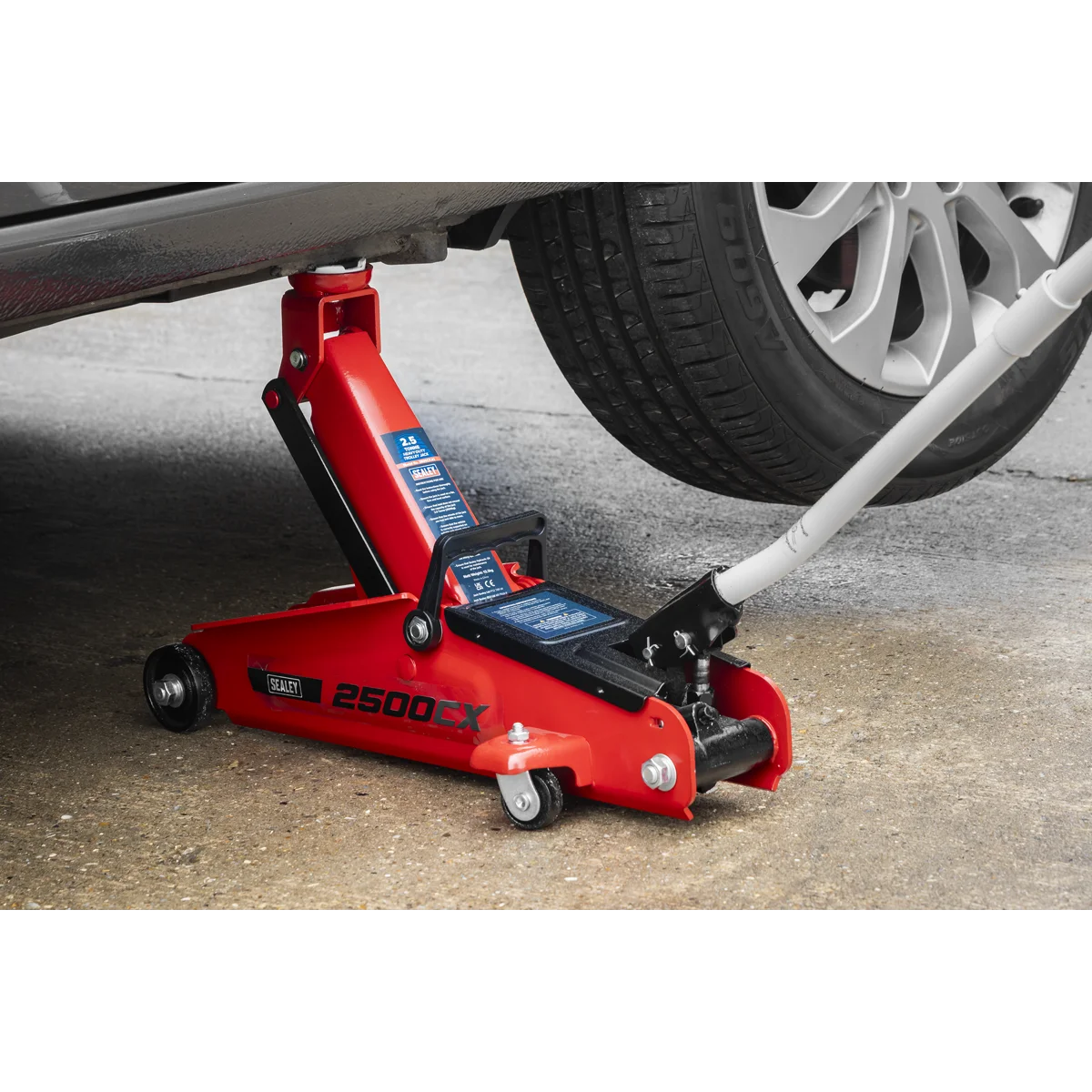 Sealey Trolley Jack 2.5 Tonne Heavy-Duty Model 2500CX