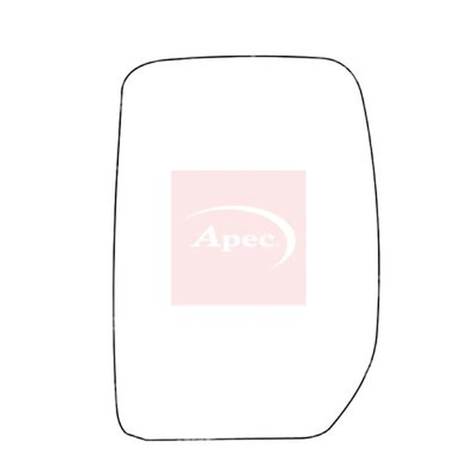 Apec Exterior Wing Mirror Glass Left AMS2019