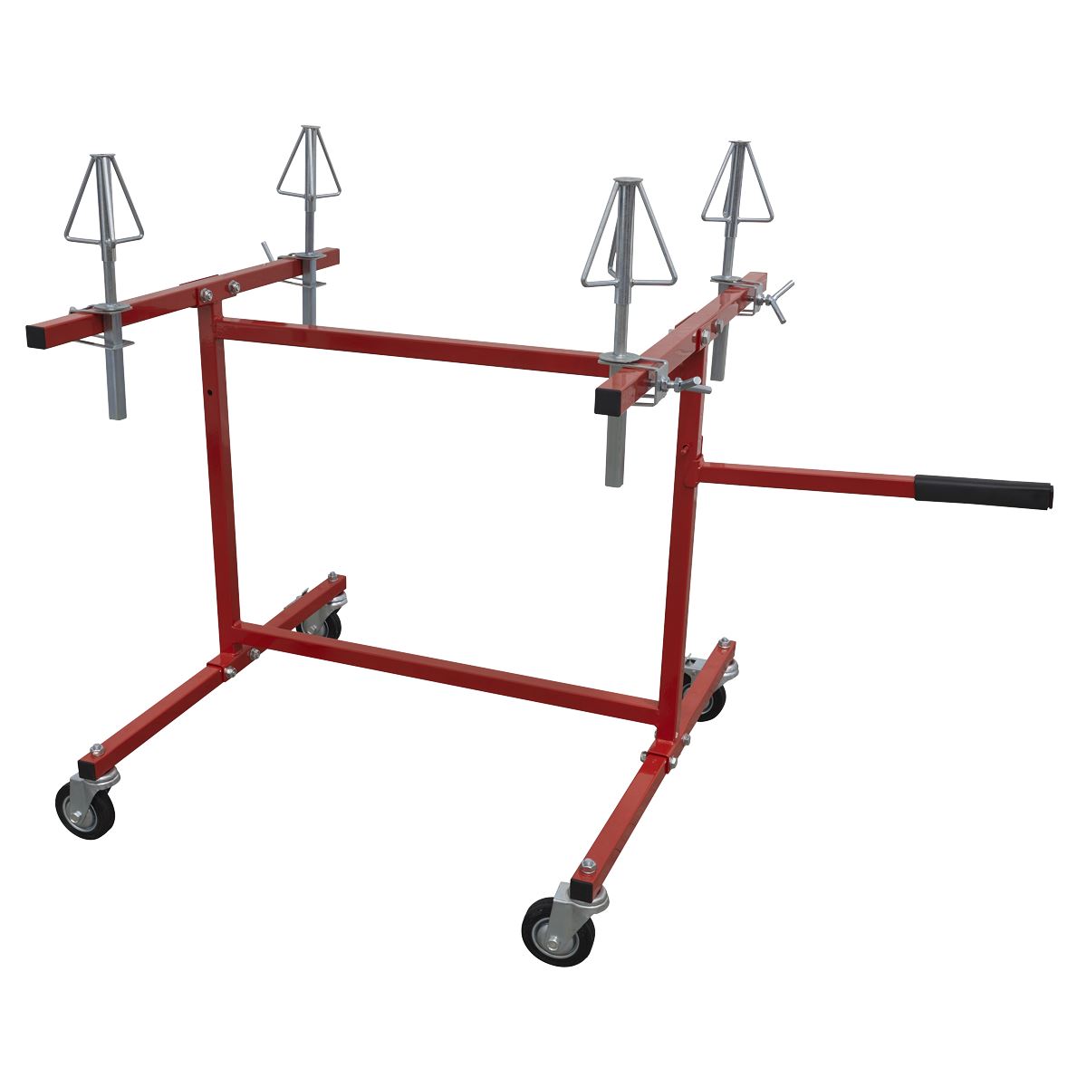 Sealey Alloy Wheel Repair/Painting Stand 4-Wheel Capacity MK74