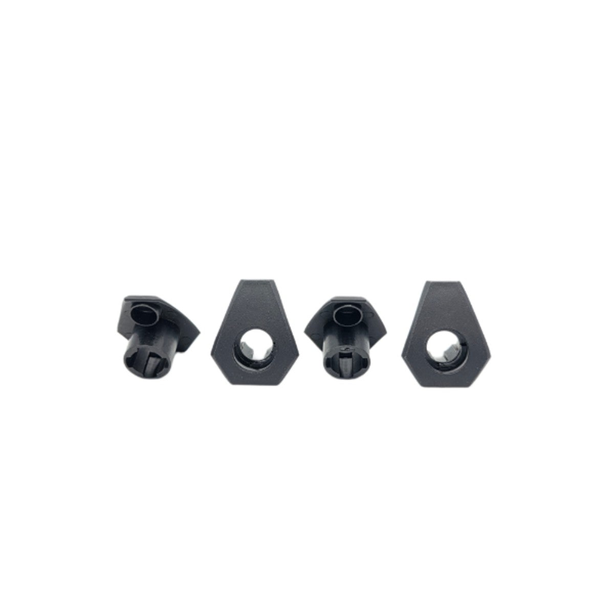 Lock Bezel For Summit Premium Raised Railing Roof Bars, Excluding Barrels & Keys - Set of 4