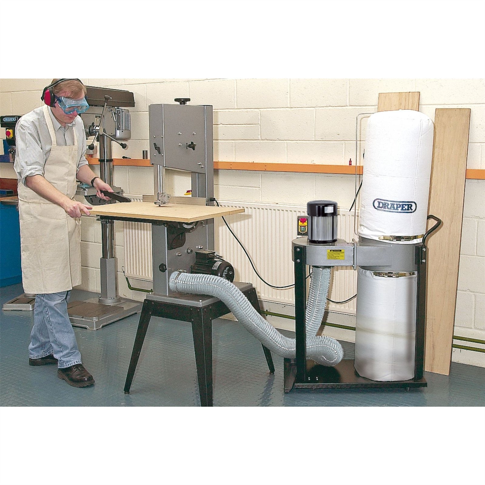 Draper Portable Dust/Chip Extractor, 55L, 750W 79359