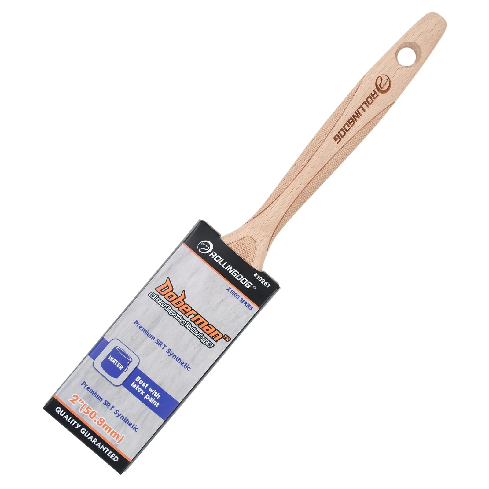 ROLLINGDOG DOBERMAN™ X1000 Series Flat Paint brush 1-3"