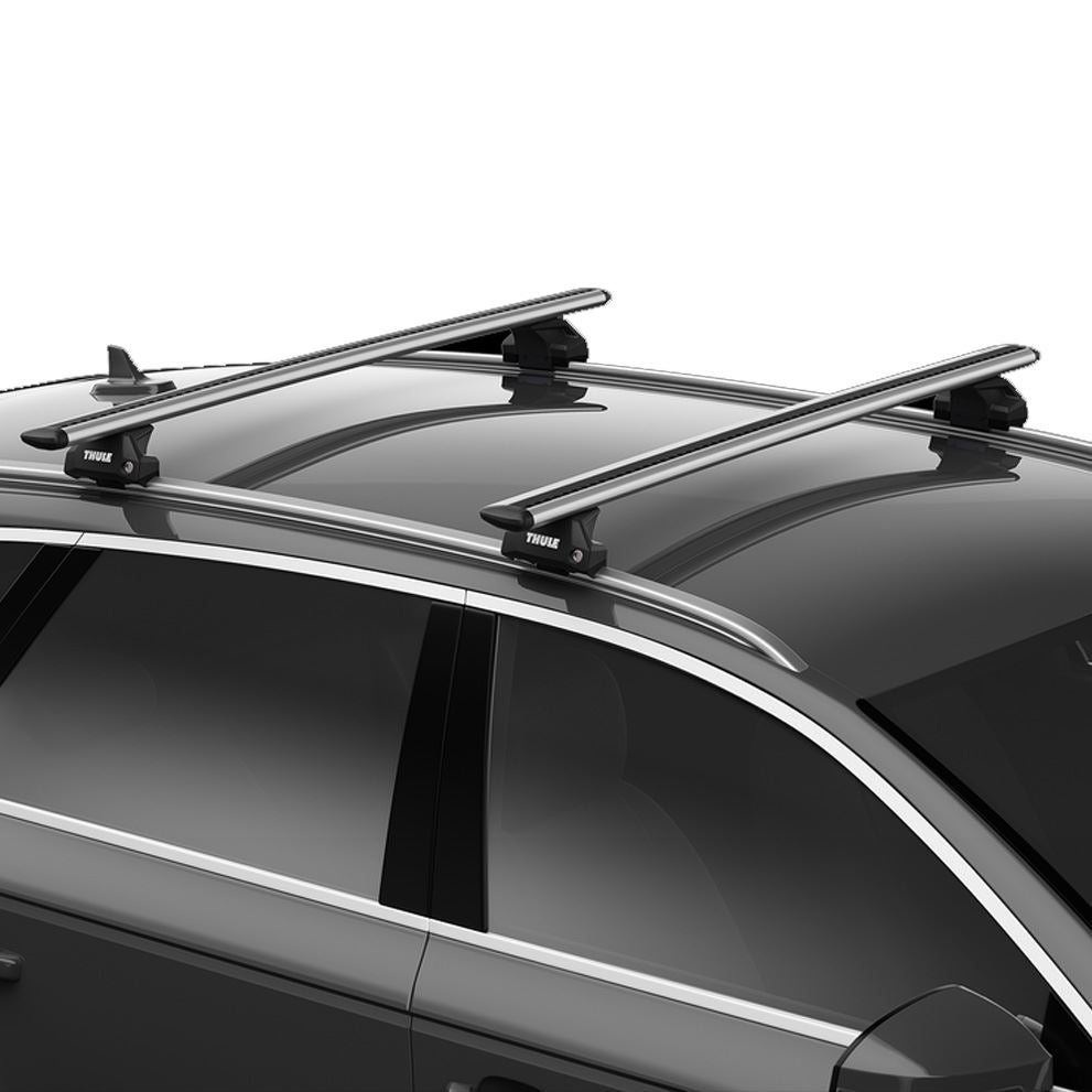 Thule WingBar Evo Roof Bars Aluminum fits MG QS 2025- 5 doors with Flush Rails