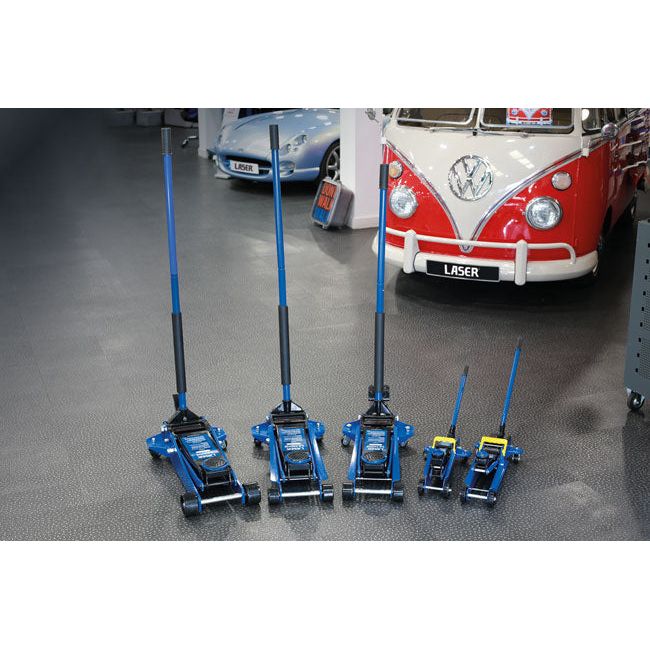 Laser Low Entry Trolley Jack - 2 Tonne