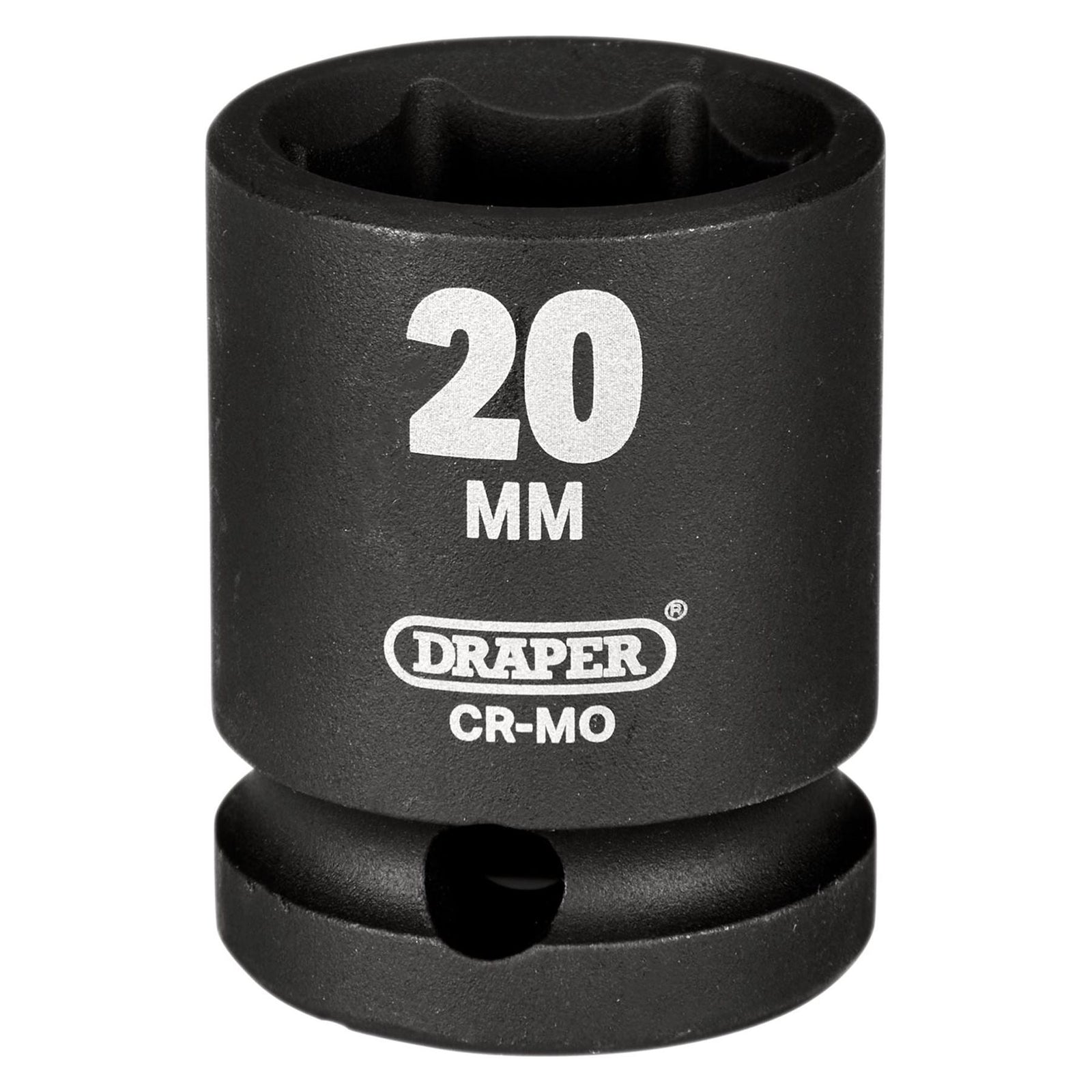 Draper Hi-TORQ Impact Socket, 1/2" Sq. Dr., 20mm